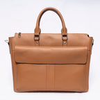 CHIC TAN LAPTOP BAG