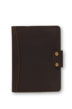 Personalized A4 Leather Portfolio Organizer for Men & Women – Professional Padfolio with Zipper Closure, Resume & Document Holder, Refillable Writing Journal Binder for Business, Meetings & Travel