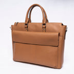 CHIC TAN LAPTOP BAG