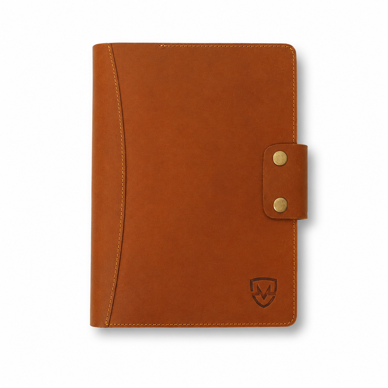 Personalized A4 Leather Portfolio Organizer for Men & Women – Professional Padfolio with Zipper Closure, Resume & Document Holder, Refillable Writing Journal Binder for Business, Meetings & Travel