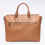 CHIC TAN LAPTOP BAG