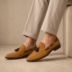 WHITE MEN'S SUEDE FORMAL