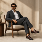 WHITEN PUNCHED MEN'S FORMAL