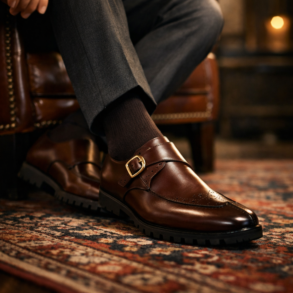 WHITEN PUNCHED MEN'S FORMAL