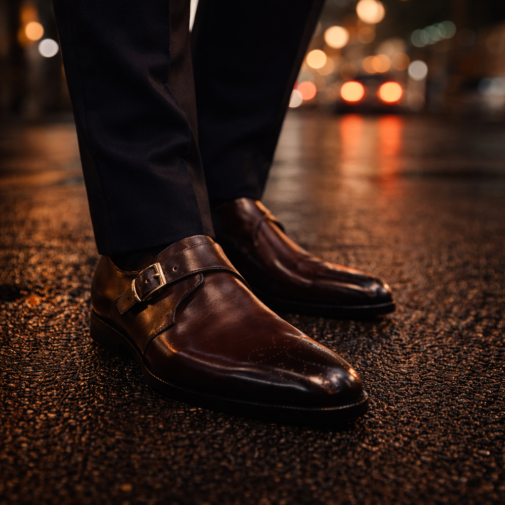 WHITEN PUNCHED MEN'S FORMAL