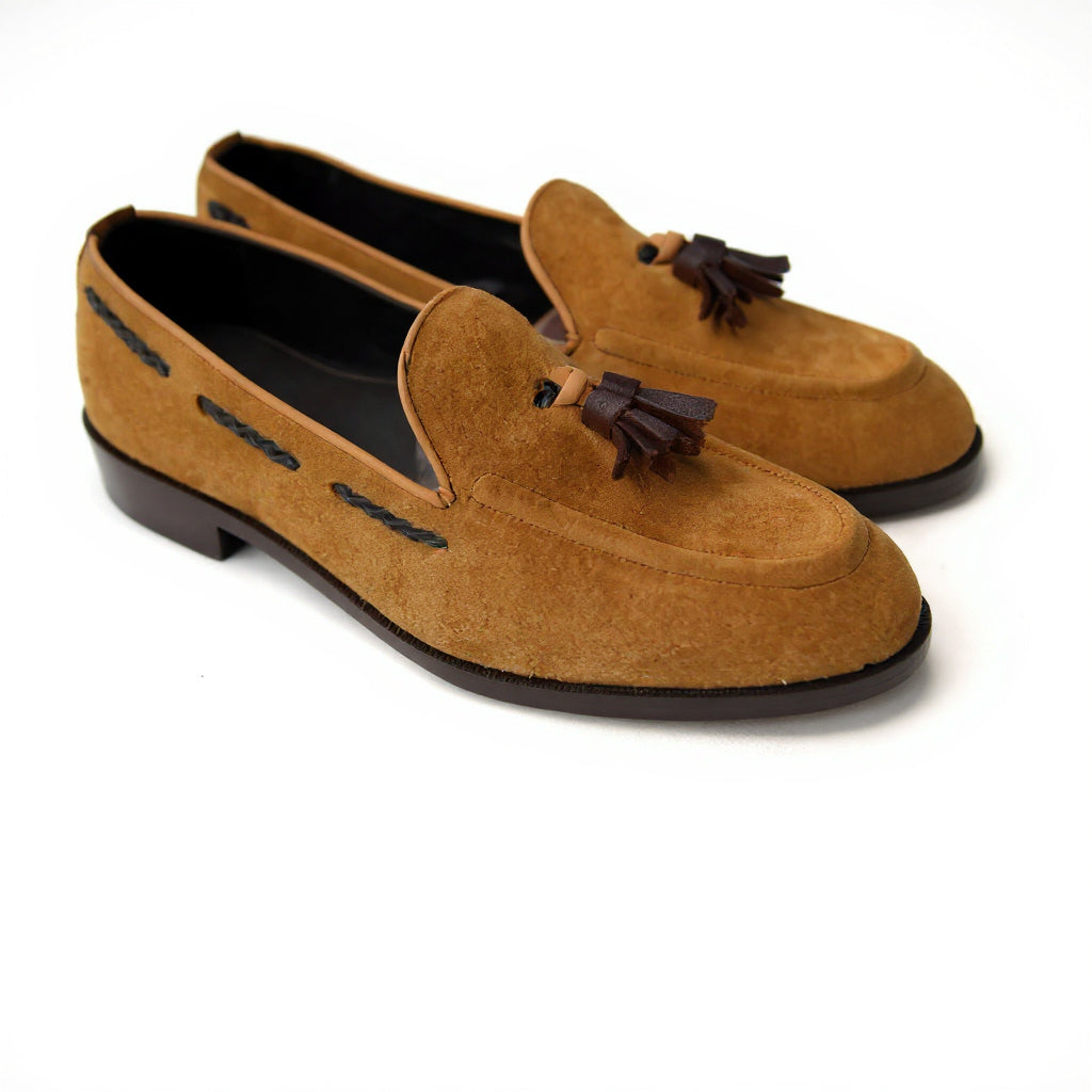 WHITE MEN'S SUEDE FORMAL