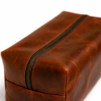 Mens bathroom travel pouch vintage toiletry bag for organized packing