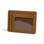 Mordano Genuine Leather Card Holder | Slim RFID Blocking Business Credit Case