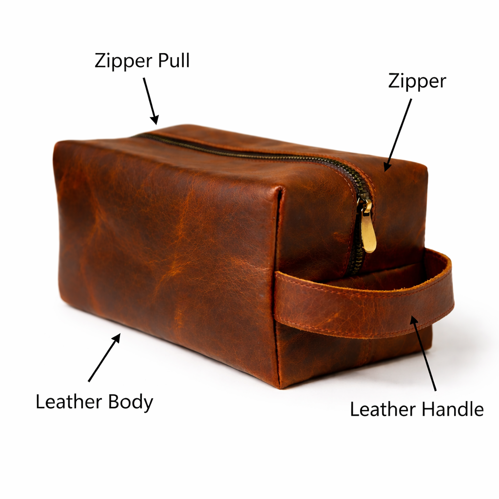 Travel grooming bag for men spacious toiletry organizer for daily essentials
