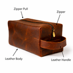 Travel grooming bag for men spacious toiletry organizer for daily essentials
